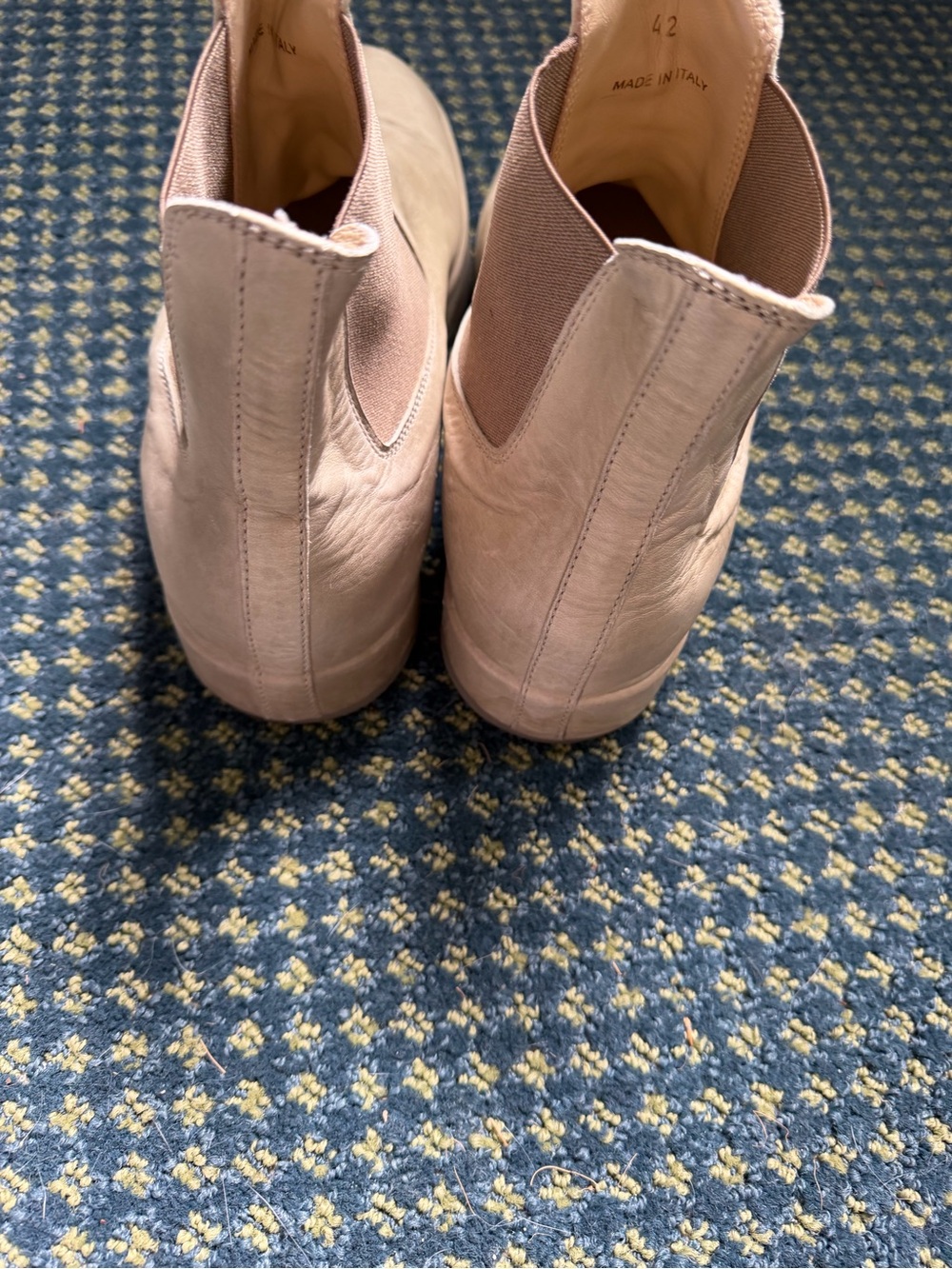 Fear of God Women's Chelsea Ankle Boots in Blush Pink